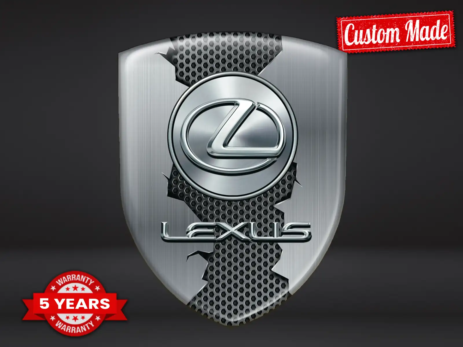 Lexus Parachoques Impresión Carreras Lujo Profesional Estilo
